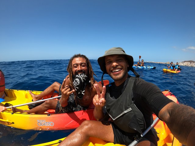 Kayaking Tenerife