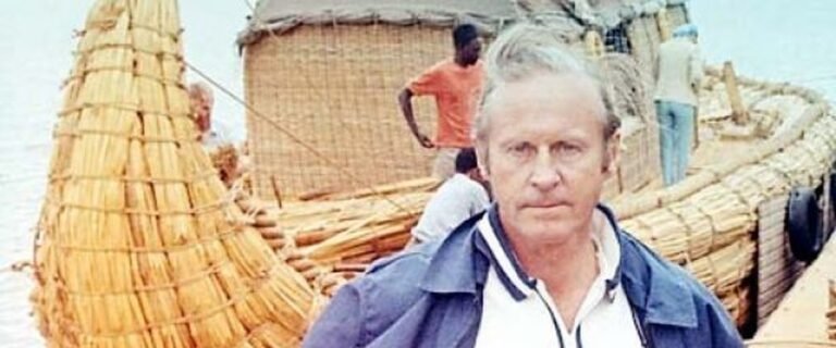 Thor Heyerdahl, Traveller That Crossed The Atlantic Ocean In A Reed Boat