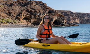 kayaking in los cristianos