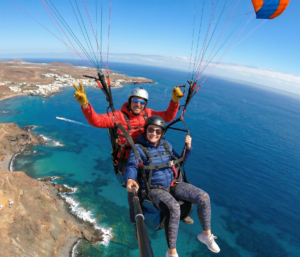 paragliding tenerife for beginners