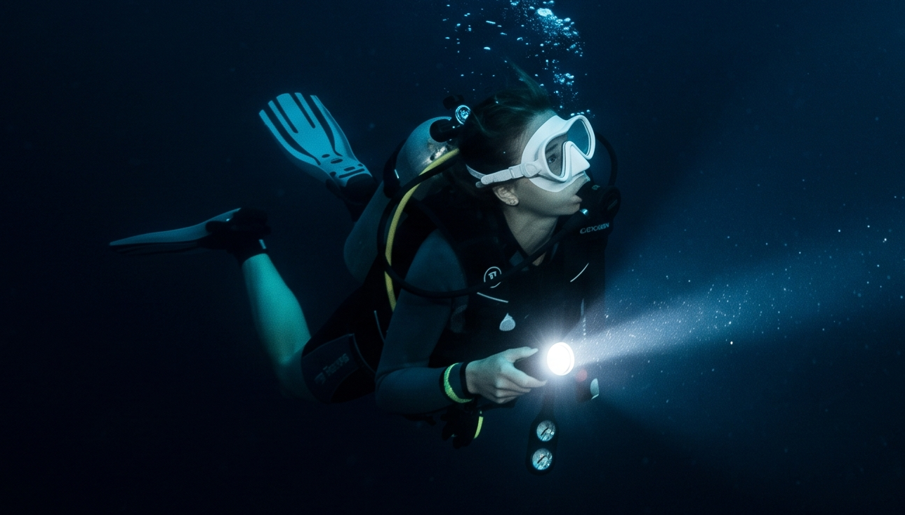 PADI Night Diver Specialty Tenerife