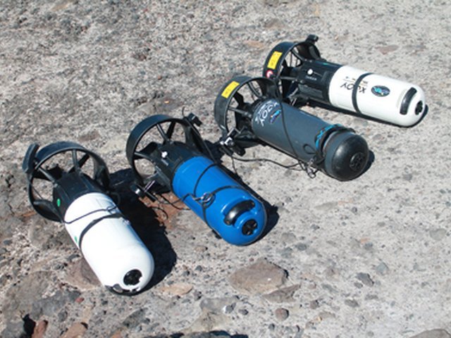 DPV underwater scooter diving Los Cristianos