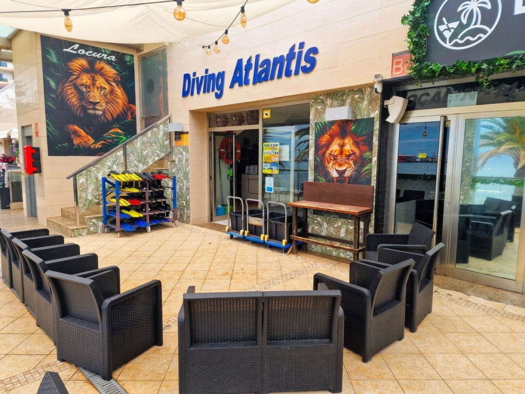 Our dive center in Los Cristianos