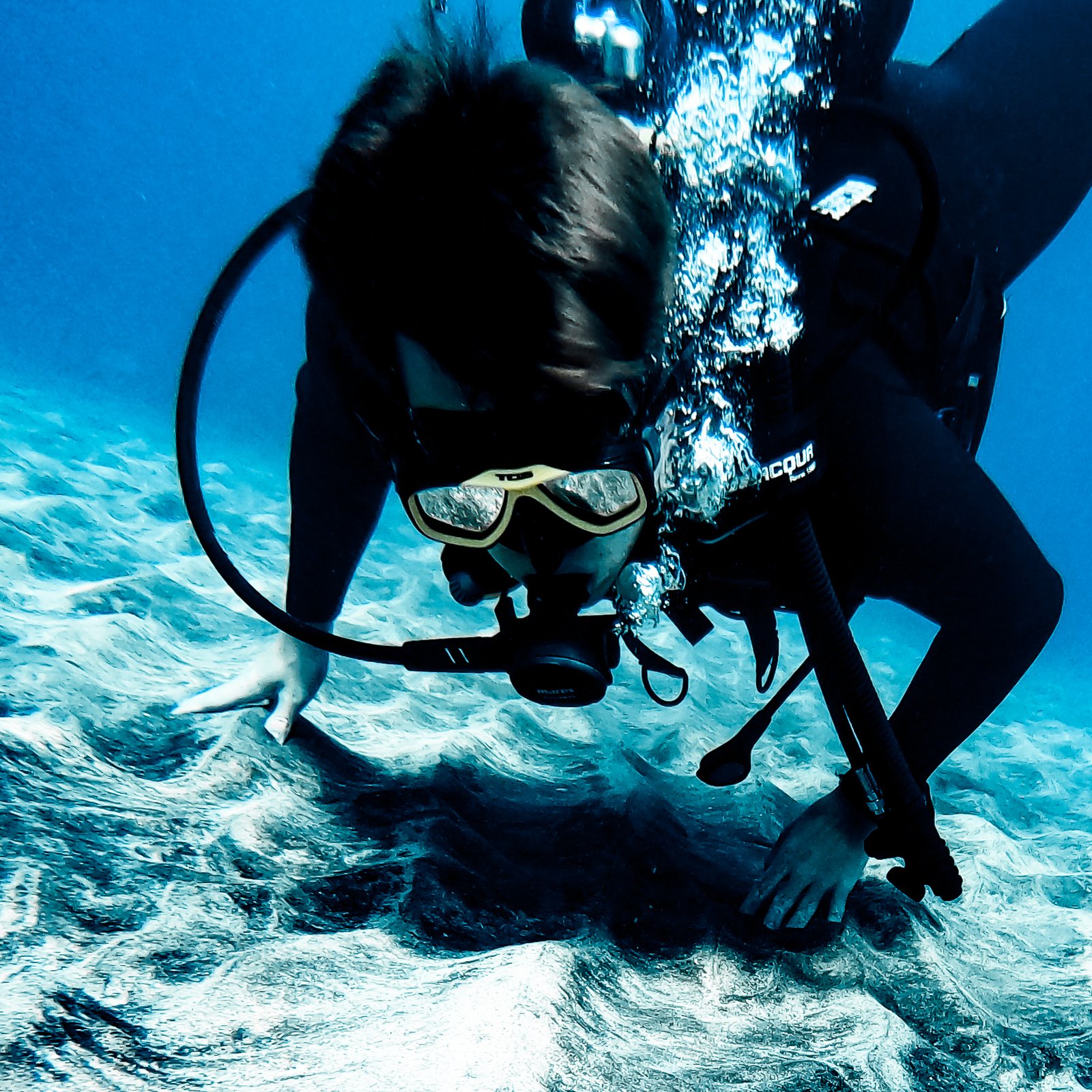 PADI Scuba Diver training steps