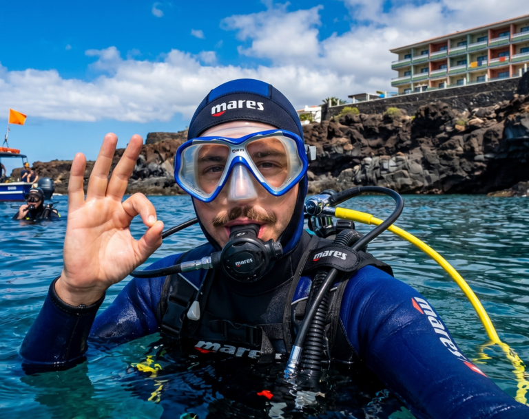 Open Water Diver course in Tenerife